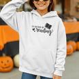 I'd Rather Be Reading Book Lover Bookworm Reading Graphic Youth Hoodie