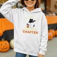 Just One More Chapter Fun Cat Coffee Reading Book Premium Tri-Blend Graphic Youth Hoodie