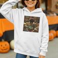 Melanin Afro Women Educated Reading Book History Girls Graphic Youth Hoodie