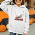 Murder Mystery And a Cup Of Tea Book Humor Graphic Youth Hoodie Murder Mystery And a Cup Of Tea Book Humor Graphic Youth Hoodie