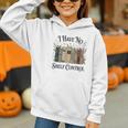 I Have No Shelf Control Book Lover Pun Reader Humor Graphic Youth Hoodie