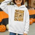 Orange Comic Book Orange Color Graphic Premium Tri-Blend Graphic Youth Hoodie