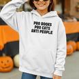 PRO Books PRO Cats Anti People Graphic Youth Hoodie PRO Books PRO Cats Anti People Graphic Youth Hoodie