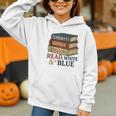 Read Blue Liberty Books July 4th Independence Graphic Youth Hoodie Read Blue Liberty Books July 4th Independence Graphic Youth Hoodie