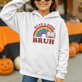 Read A Book Bruh Rainbow Vintage Reading Library Student Graphic Youth Hoodie Read A Book Bruh Rainbow Vintage Reading Library Student Graphic Youth Hoodie