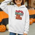 Read Books Lift Weights Fight Fascists Reading No Kings Premium Tri-Blend Graphic Youth Hoodie