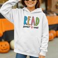 Read Your Heart Read Reading Librarian Book Across America Graphic Youth Hoodie Read Your Heart Read Reading Librarian Book Across America Graphic Youth Hoodie
