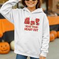 Read Your Heart Out Valentine Teacher Bookworm Lover Graphic Youth Hoodie Read Your Heart Out Valentine Teacher Bookworm Lover Graphic Youth Hoodie