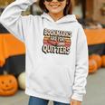 Reading Bookmarks Are For Quitters Reader Book Lovers Graphic Youth Hoodie
