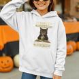 i Have Selective Hearing Cat Coffee Books Retro Graphic Youth Hoodie