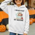 Vintage I Read Past My Bedtime Cute Sleeping Bear Book Lover Graphic Youth Hoodie Vintage I Read Past My Bedtime Cute Sleeping Bear Book Lover Graphic Youth Hoodie