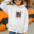 In A World Full Of Bookworms Be A Book Dragon Book Lover Graphic Youth Hoodie