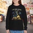3 Bookish Quote I Am a Book Dragon Not a Worm Reading Book Youth Long Sleeve Tee