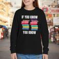 67 Reading Books 6 7 If You Know Six Seven Youth Long Sleeve Tee 67 Reading Books 6 7 If You Know Six Seven Youth Long Sleeve Tee
