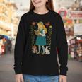 Alice In Wonderland Book Lover Lewis Carroll Rabbit Youth Long Sleeve Tee Alice In Wonderland Book Lover Lewis Carroll Rabbit Youth Long Sleeve Tee