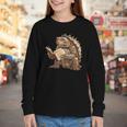 Alligator Snapping Turtle Reading A Book Youth Long Sleeve Tee Alligator Snapping Turtle Reading A Book Youth Long Sleeve Tee