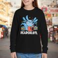 Axolotl Read Book Kawaii Reading Books For Men Women Youth Long Sleeve Tee