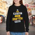 Best Book Sorter Job Occupation Youth Long Sleeve Tee
