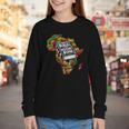 The Bible Is Our History Book Roots African American Faith Youth Long Sleeve Tee