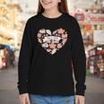 Big Book And Fall Heart Youth Long Sleeve Tee