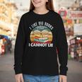 I Like Big Books Librarian Reading Teacher Book Lover Youth Long Sleeve Tee