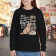 Book And Dog Lover Bookworm Reader Book Lover Youth Long Sleeve Tee