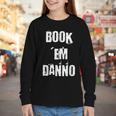 Book 'Em Danno Youth Long Sleeve Tee