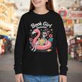 Book Girl Summer Skeleton Reading Books Lovers Beach Youth Long Sleeve Tee Book Girl Summer Skeleton Reading Books Lovers Beach Youth Long Sleeve Tee