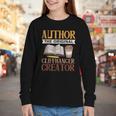 Book Writer Cliffhanger Creator Author Book Writing Novelist Youth Long Sleeve Tee Book Writer Cliffhanger Creator Author Book Writing Novelist Youth Long Sleeve Tee