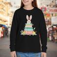 All Booked For Easter Shirt Bookworm Reading Book Reader Youth Long Sleeve Tee