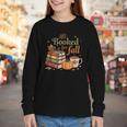 All Booked For Fall Books Coffee Fall Leaves Pumpkins Autumn Youth Long Sleeve Tee All Booked For Fall Books Coffee Fall Leaves Pumpkins Autumn Youth Long Sleeve Tee