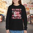 All Booked For Valentines Book Coffee Teacher Women Youth Long Sleeve Tee All Booked For Valentines Book Coffee Teacher Women Youth Long Sleeve Tee