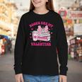 All Booked For Valentines Book Reading Coquette Bow Youth Long Sleeve Tee All Booked For Valentines Book Reading Coquette Bow Youth Long Sleeve Tee