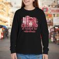 All Booked For Valentines Coquette Bow Book Lover Bookworm Youth Long Sleeve Tee All Booked For Valentines Coquette Bow Book Lover Bookworm Youth Long Sleeve Tee