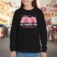 All Booked For Valentines Couple Bookworms Valentine’s Day Youth Long Sleeve Tee