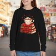 All Booked For Valentine’s Day Reading Teacher Youth Long Sleeve Tee