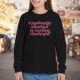 Bookish Galentines Day Valentine Book Club Matching Reader Youth Long Sleeve Tee