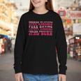 Bookish Romance Tropes Book Club Reader Spicy Book Lover Youth Long Sleeve Tee