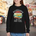 Bookmarks Are For Quitters Book Lovers Book Nerd Youth Long Sleeve Tee