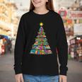 Bookmas Christmas Book Tree Book Lover English Teacher Youth Long Sleeve Tee Bookmas Christmas Book Tree Book Lover English Teacher Youth Long Sleeve Tee