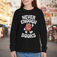 Books Or Book Reading Retro Youth Long Sleeve Tee Books Or Book Reading Retro Youth Long Sleeve Tee