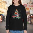 Books Make You Bright Christmas Librarian Book Lover Youth Long Sleeve Tee Books Make You Bright Christmas Librarian Book Lover Youth Long Sleeve Tee