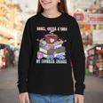 Books Coffee Yarn Lover My Favorite Things Youth Long Sleeve Tee Books Coffee Yarn Lover My Favorite Things Youth Long Sleeve Tee