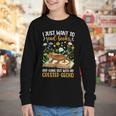 Books And Crested Gecko Owner Crestie Lover Youth Long Sleeve Tee Books And Crested Gecko Owner Crestie Lover Youth Long Sleeve Tee