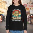 Books Are My Favorite Time Machines Youth Long Sleeve Tee