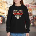 Books Heart Valentines Day Books Are My Love Language Youth Long Sleeve Tee Books Heart Valentines Day Books Are My Love Language Youth Long Sleeve Tee