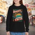 Books Are Just Word Tacos Shirt Book Shirts Reader Youth Long Sleeve Tee