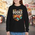 Books Are My Love Language Reading Lover Librarian Valentine Youth Long Sleeve Tee