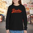 Books Reader Librarian Book Lover Bookworm Library Reading Youth Long Sleeve Tee