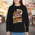 Books Reading Lover Bookworm Nerd Librarian Book Reader Youth Long Sleeve Tee